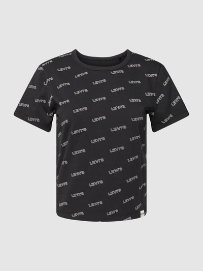 Levi's® T-Shirt mit Label-Print Modell 'RICKIE' Black 2