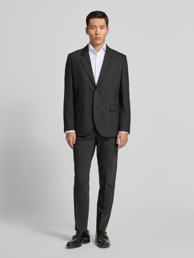 Strellson Regular fit pantalon met wol, model 'MADDEN 2.0' Zwart - 1