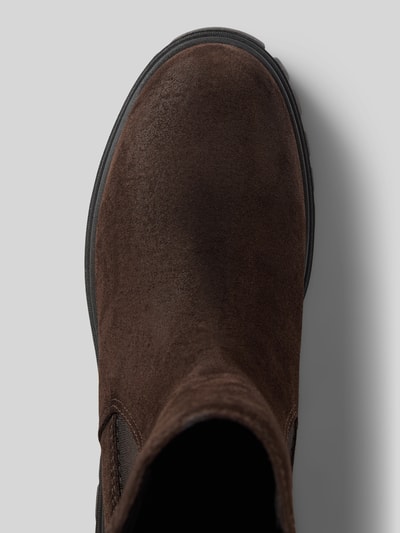 Marc O'Polo Chelseas aus echtem Rindsleder Modell 'Valva 5' Dunkelbraun 3