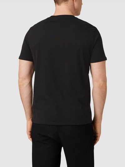 GUESS T-Shirt mit Label-Print Modell 'TOKYO' Black 5