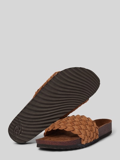 Rip Curl Slides in Flecht-Optik Modell 'MARBELLA' Cognac 4