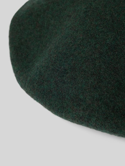 Loevenich Baskische baret van zuivere wol Groen - 2