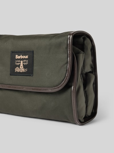 Barbour Kulturbeutel aus reiner Baumwolle  Oliv 2