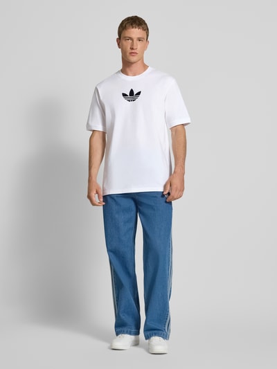 adidas Originals T-shirt met logo Wit - 1