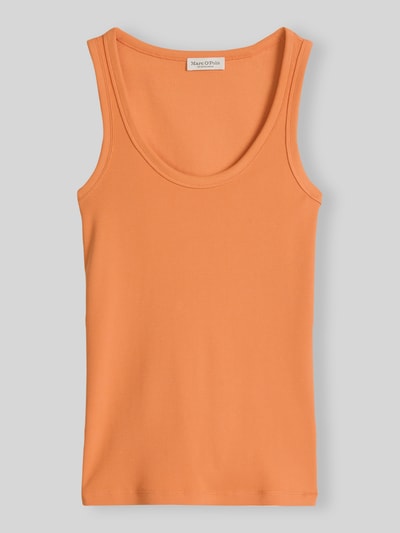 Marc O'Polo Top o kroju regular fit z mieszanki bawełny Pomarańczowy 2