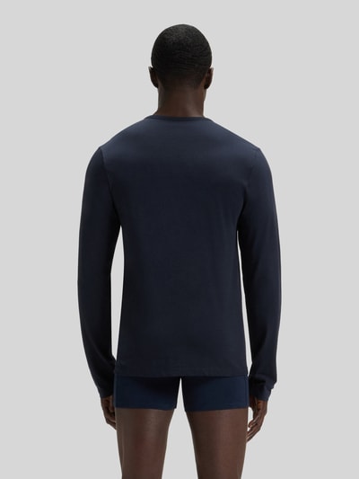 BOSS Regular Fit Langarmshirt aus reiner Baumwolle im 3er-Pack Rot 4