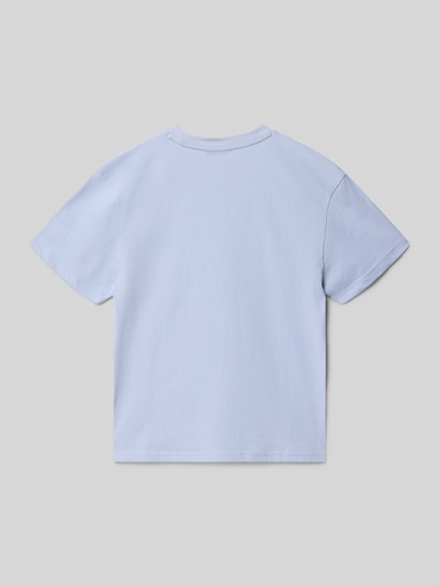 Produktfoto, Kinder T-Shirt von Boss, Regular Fit T-Shirt aus reiner Baumwolle Modell 'SPROUT', Optik: Unifarben, Kurzarm, Jersey.