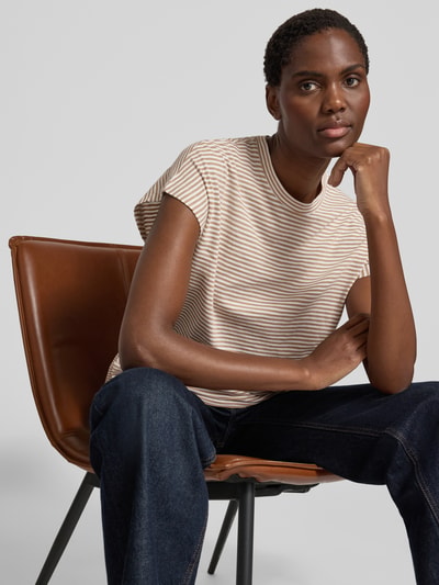 ARMEDANGELS loose fit T-shirt van puur katoen Camel - 3