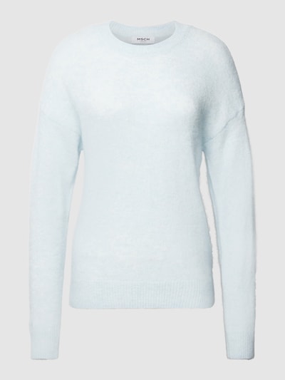 MSCH Copenhagen Gebreide pullover met ronde hals, model 'Festina hope' Bleu gemêleerd - 2