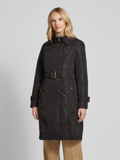 Betty Barclay Jacke mit Reverskragen und Gürtel Black 4