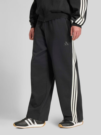adidas Sportswear Loose Fit Sweathose aus reiner Baumwolle Black 3