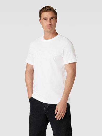 JOOP! Collection T-Shirt mit Label-Print Modell 'Byron' Weiss 4