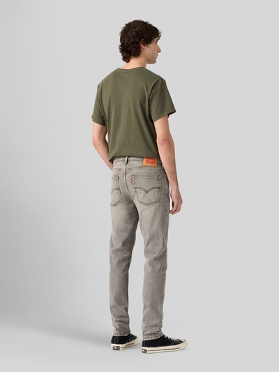 Levi's® Slim Fit Jeans mit Label-Patch Mittelgrau 5