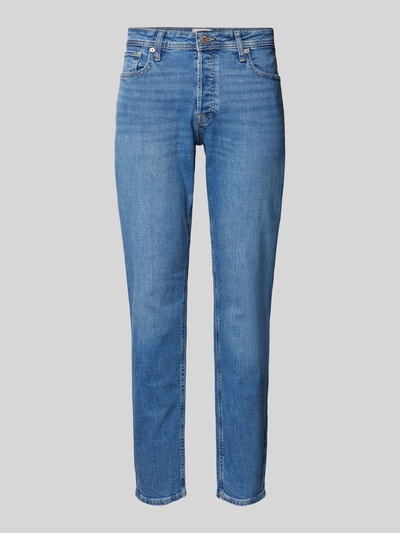 Jack & Jones Jeansy o kroju comfort fit z 5 kieszeniami model ‘MIKE’ Jeansowy niebieski 2