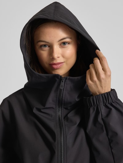 Peuterey Jacke mit Zweiwege-Reißverschluss Modell 'Ostenda' Black 3