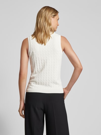 ARMANI EXCHANGE Top met bandjes en ronde hals Offwhite - 5