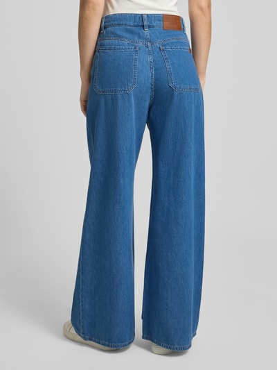 Weekend Max Mara Wide Leg Loose Fit Jeans aus reiner Baumwolle Modell 'VEGA' Jeansblau 5