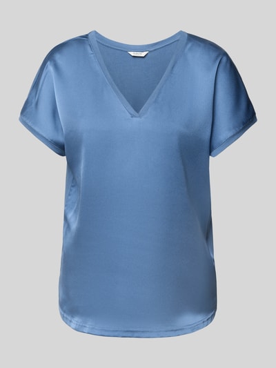 B.Young T-shirt met V-hals, model 'SELITA' Blauw - 2