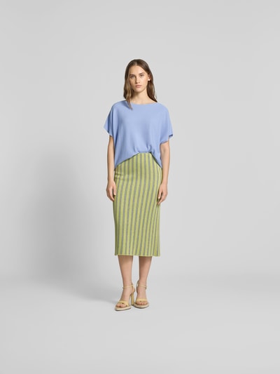 Juvia Sweatshirt mit Rundhalsausschnitt Blau 1