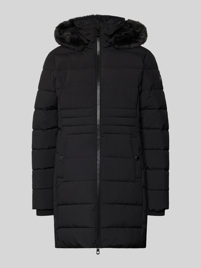 NAUTGÅRD Steppmantel mit Zweiwege-Reißverschluss Black 2