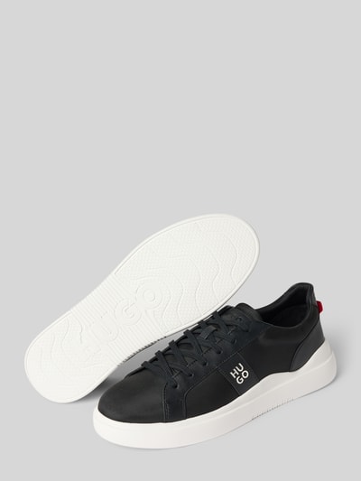 HUGO Sneaker mit Label-Datei Modell 'Blake_tenn_blnypu' Black 4