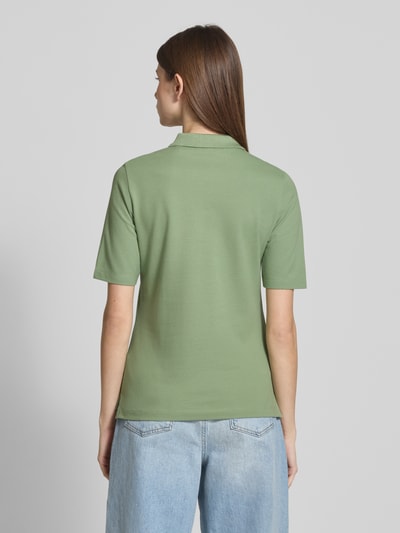 Gant Slim Fit Poloshirt mit Label-Stitching Mint 5