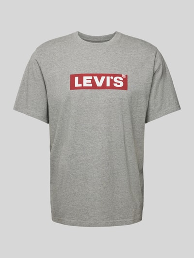 Levi's® T-Shirt mit Logo-Print Mittelgrau 2