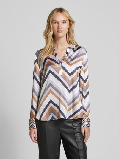 Herzensangelegenheit Blouse met V-hals Camel - 4