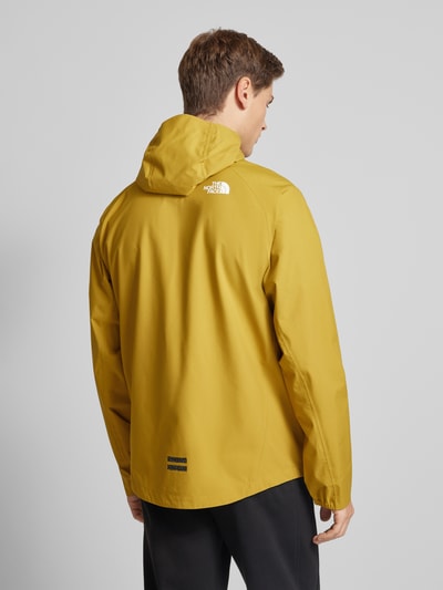 The North Face Regular fit jack met logoprint, model 'ANTORA' Mosterdgeel - 5