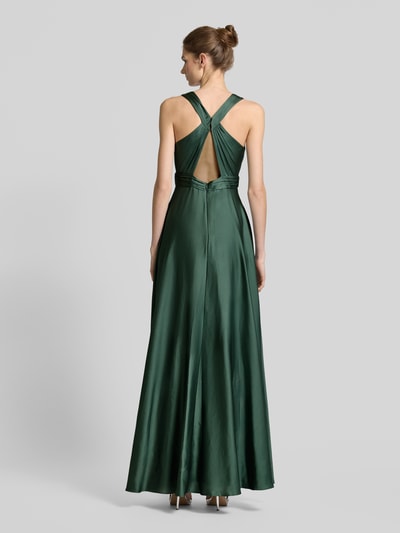 Jake*s Cocktail Abendkleid mit V-Ausschnitt Grass 5