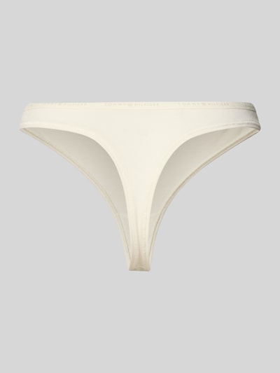 TOMMY HILFIGER String van katoenmix Offwhite - 3