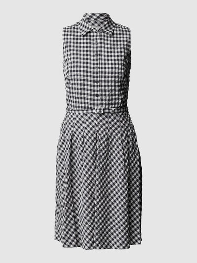 Lauren Ralph Lauren Blusenkleid aus Baumwolle Marineblau 2