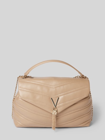 VALENTINO BAGS Handtasche mit Steppnähten Modell 'PRIVILEGE' Beige 1