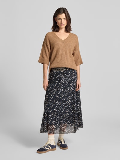 Smith and Soul Tule rok van een mix van viscose en elastaan met elastische band Donkerblauw - 1