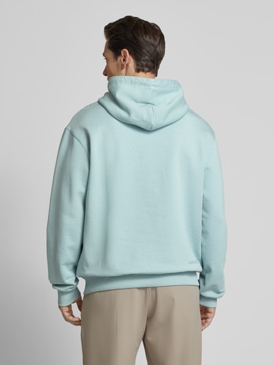 Karl Lagerfeld Oversized Hoodie mit Label-Print Hellblau 5