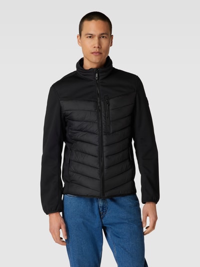 Tom Tailor Steppjacke mit Stehkragen Schwarz 4