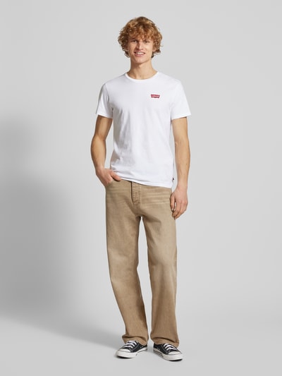 Levi's® T-Shirt mit Label-Print im 2er-Pack Weiss 1