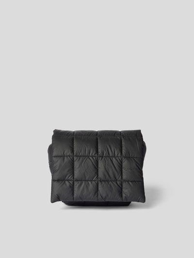Vee Collective Crossbody Bag in Stepp-Optik Schwarz 4