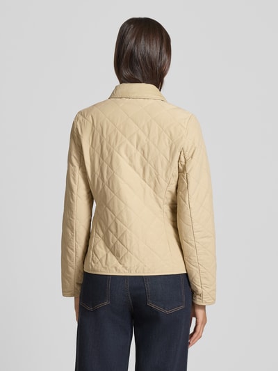 Tommy Hilfiger Slim Fit Steppjacke aus Baumwoll-Mix Sand 5