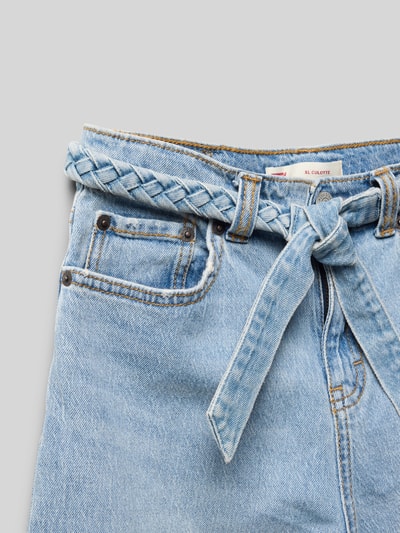 Levi’s® Kids Culotte mit Bindegürtel und Label-Detail Blau 2