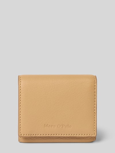 Marc O'Polo Portemonnee van echt rundleer Camel - 1