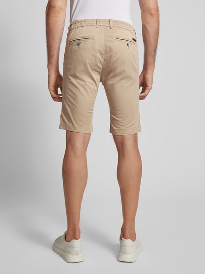 Pierre Cardin Bermudas in unifarbenem Design Beige 5