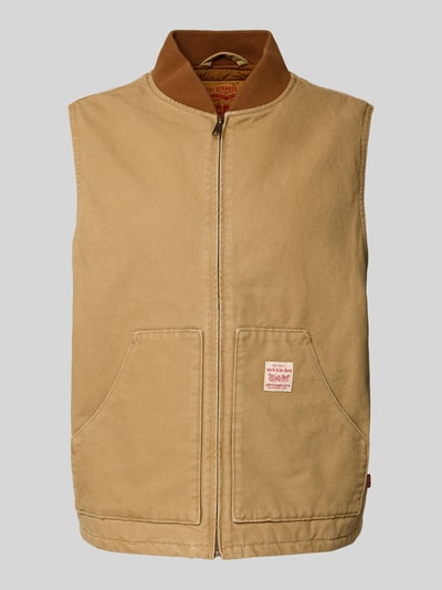 Levi's® Weste mit Stehkragen Modell 'SANSOME' Beige 2