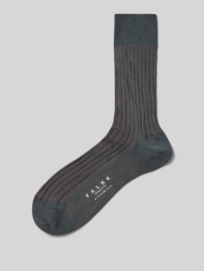 Falke Socken in Two-Tone-Machart Modell 'SHADOW' Dunkelgrau 1