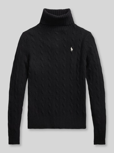 Polo Ralph Lauren Kaschmirpullover mit Rollkragen Black 2