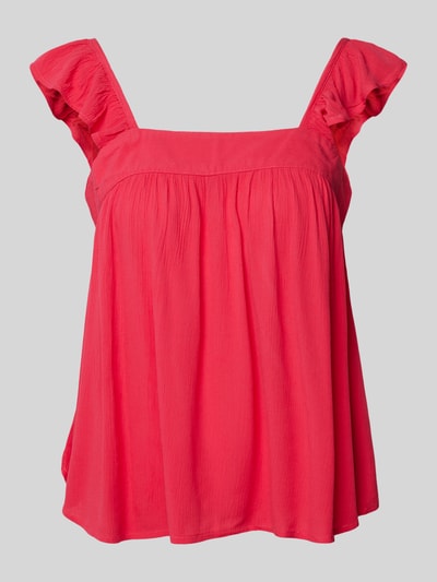 ICHI Top met bandjes en plooien, model 'Marrakech' Fuchsia - 2