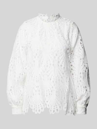 B.Young Blouseshirt met ajourborduursel Offwhite - 2