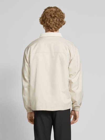 ANOTHER COTTON LAB Oversized Jacke mit Label-Stitching Offwhite 5