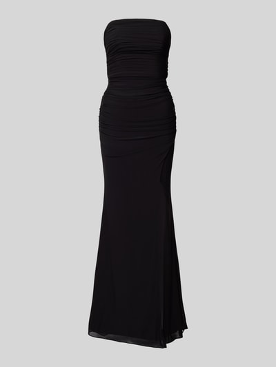 Luxuar Abendkleid mit Schnürung auf der Rückseite Black 2