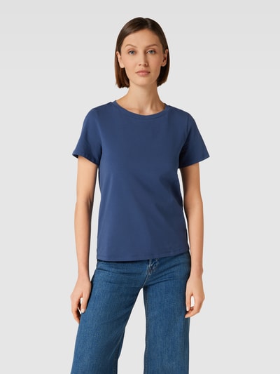 Weekend Max Mara T-shirt met ronde hals, model 'MULTIF' Marineblauw - 4